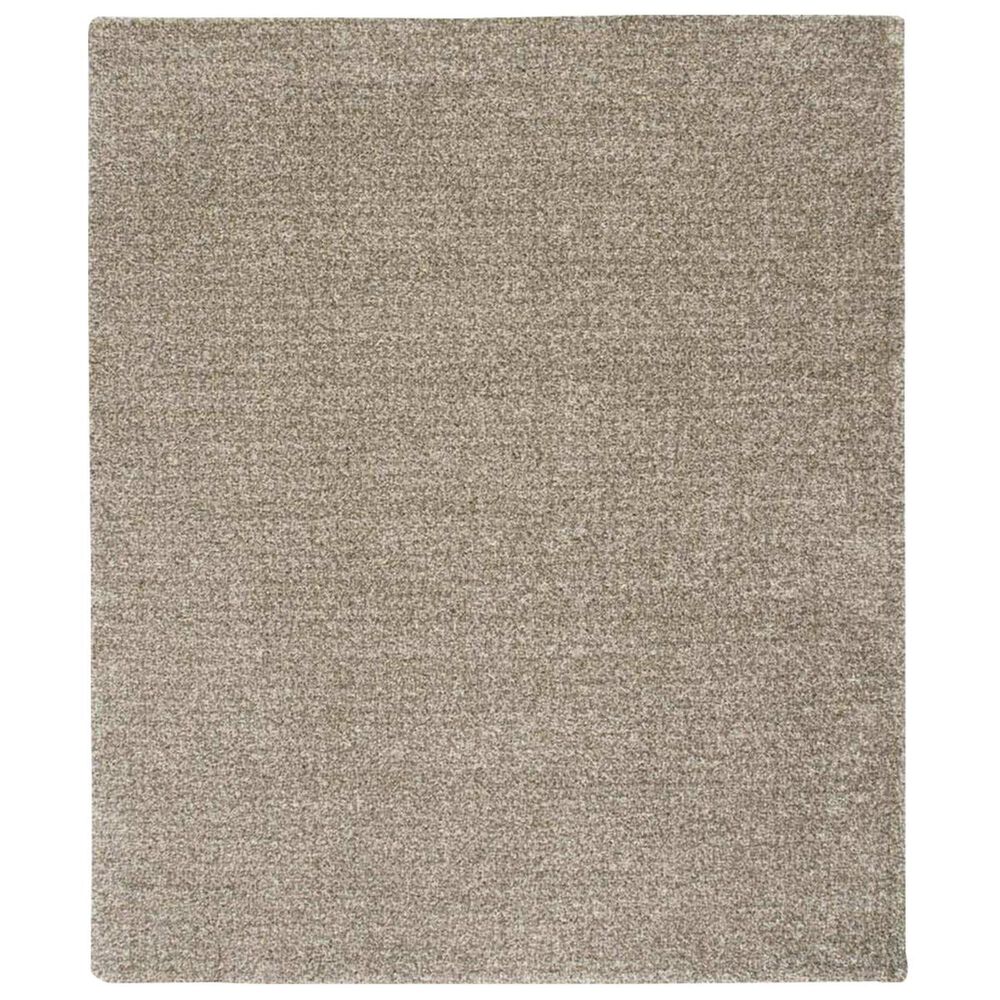 Nourison Brisbane BRI01 8"2" x 10" Stone Area Rug, , large