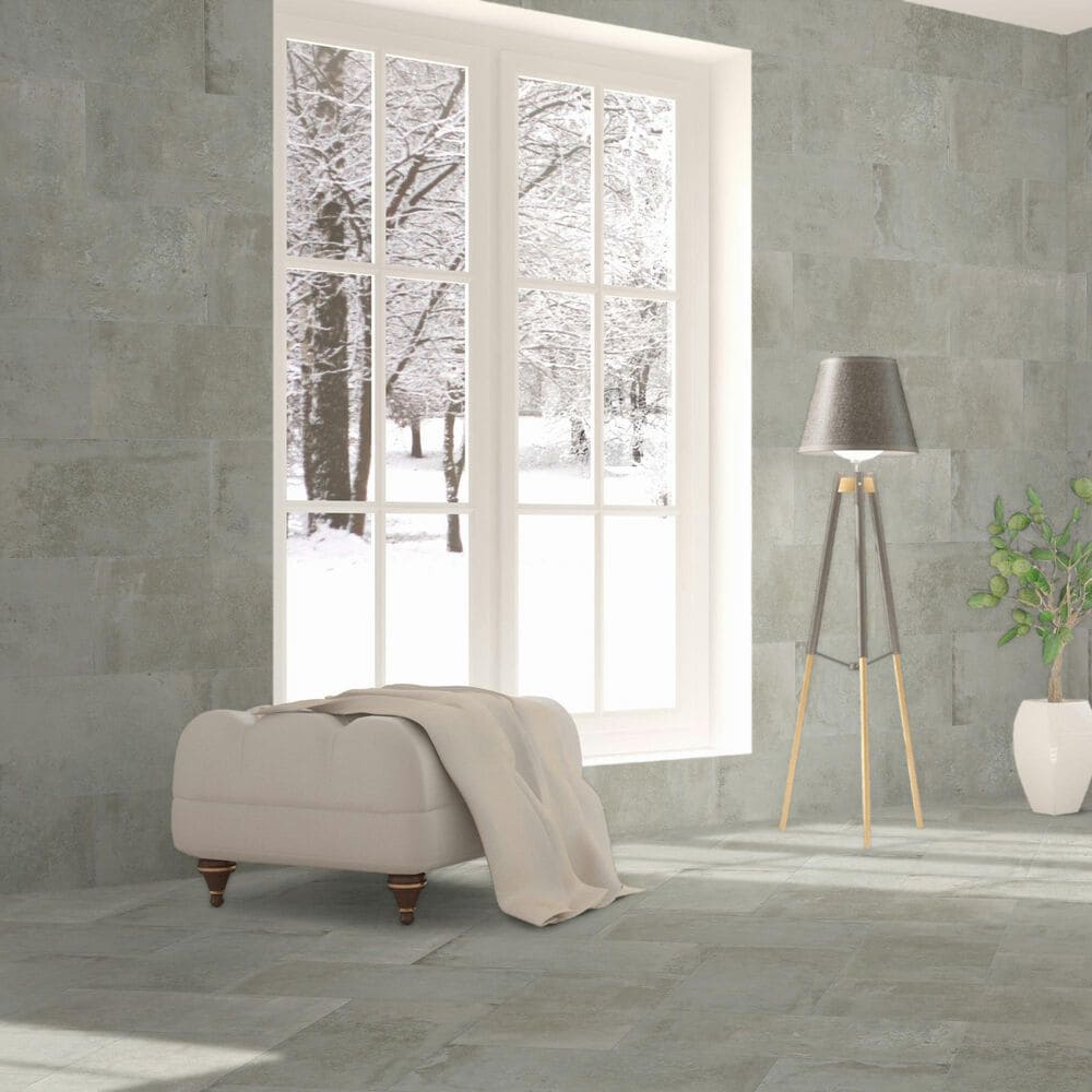 Dal-Tile Rekindle Light Grey 12&#39;&#39; x 24&#39;&#39; Porcelain Tile, , large