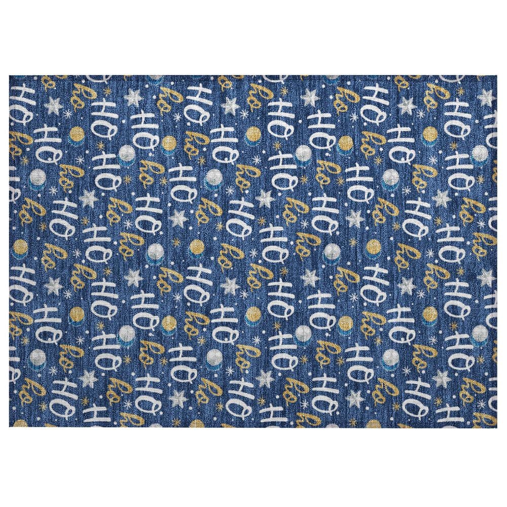 Dalyn Rug Company Wonderland WN18 1"8" x 2"6" Navy Indoor/Outdoor Area Rug, , large
