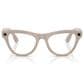 Rayban Glasses Skyler Gen 2 Sunglasses with Clear and Sapphire Transitions Lenses in Shiny Chalky Gray, , large