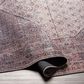 Surya Colin 2"7" x 10" Plum, Ink Blue, Dusty Pink and Cream Runner, , large