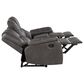 Steve Silver Katrine Manual Reclining Sofa in Charcoal, , large