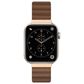 LAUT Watch Strap for 38/40/41mm Apple Watch Series 1-9, SE and ULTRA in Sepia Brown, , large