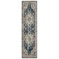 Safavieh Monaco MNC243N-26 2"2" x 6" Navy/Light Blue Runner, , large