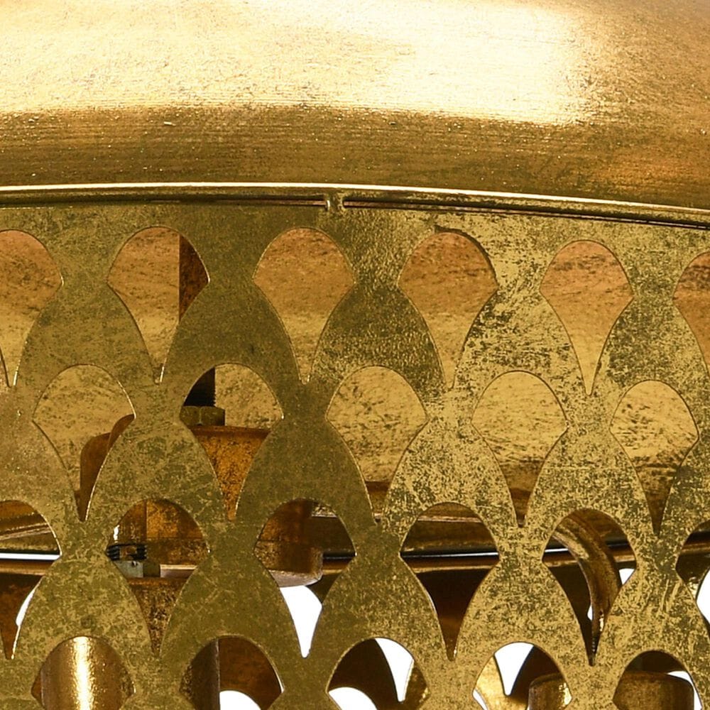 Creative Coop Stella 3-Light Pendant in Brushed Gold, , large