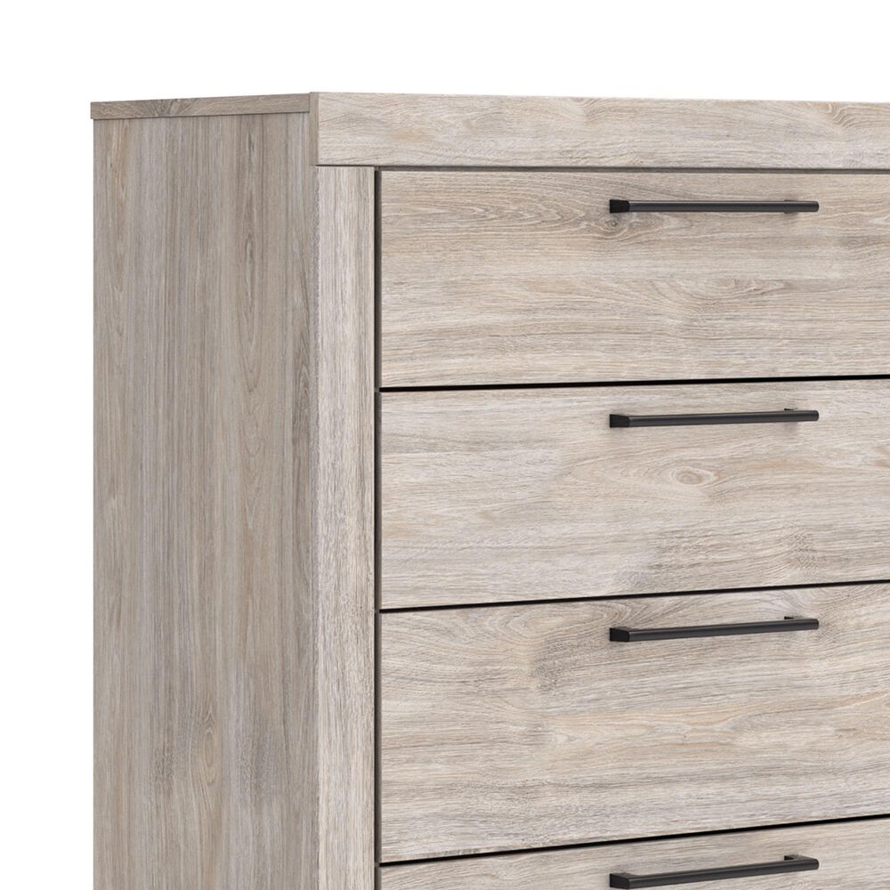 Ashley Broachmyn 5 Drawer Chest in Light Gray, , large