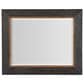 Hooker Furniture Big Sky Portrait Mirror in Furrowed Bark and Vintage Natural, , large