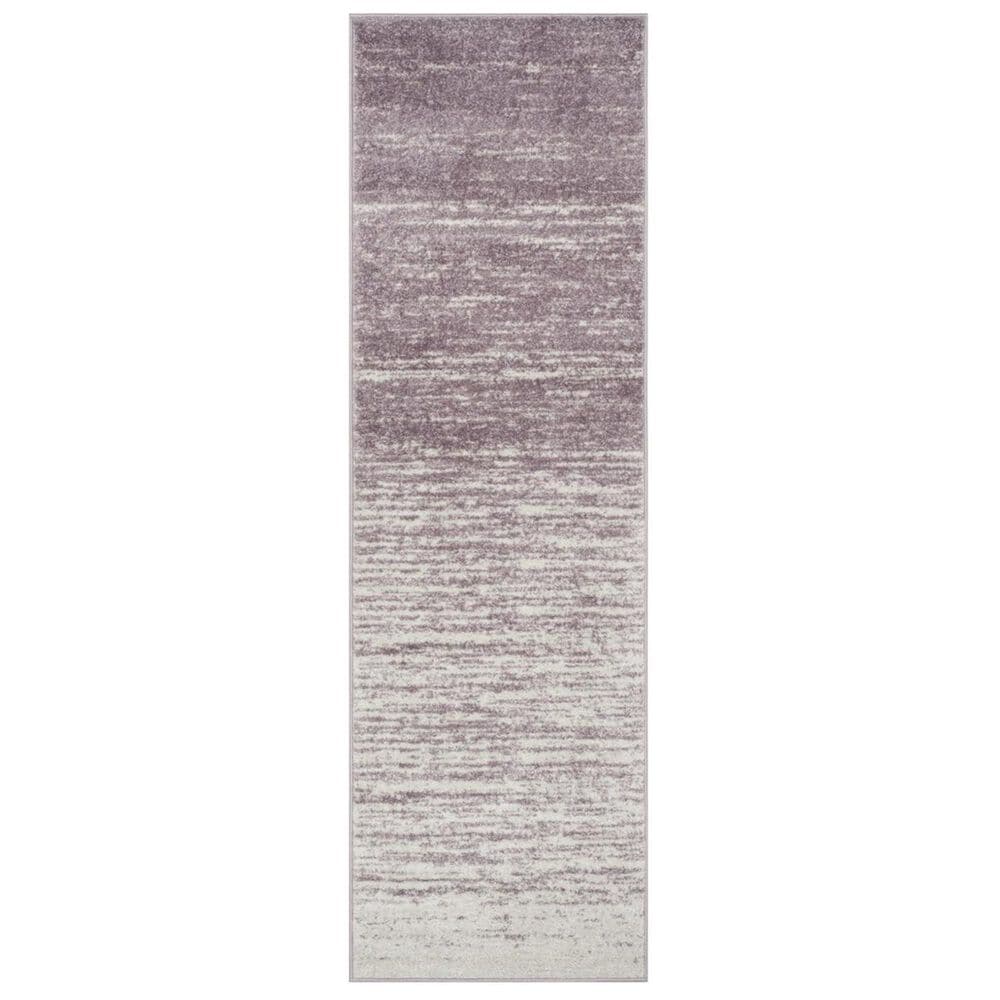 Safavieh Adirondack ADR113L 2"6" x 12" Cream and Purple Runner, , large