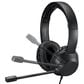 Adesso Wired Stereo Headset with AI Control in Black, , large