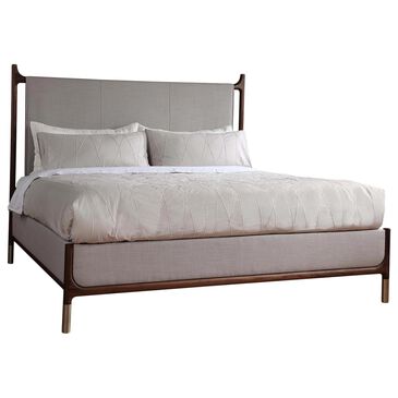 Stickley Furniture Walnut Grove Upholstered King Bed in Salvador Dove, , large