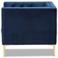 Baxton Studio Zanetta Lounge Chair in Navy, , large