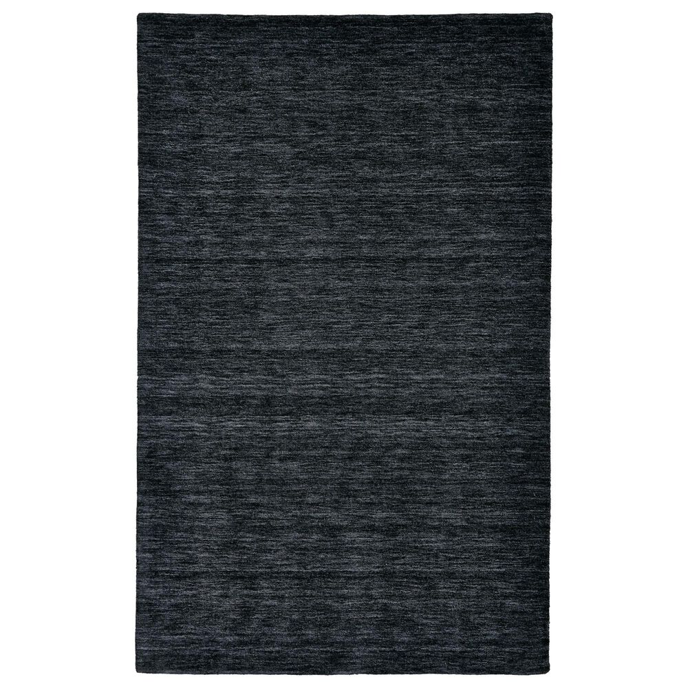 Feizy Luna 3"6" x 5"6" Black Area Rug, , large