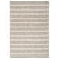 Nourison Positano POS03 Grey and Ivory 6" x 9" Indoor/Outdoor Area Rug, , large