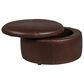Jonathan Louis Ottoman Round Medium Storage in Brighton Hero, , large