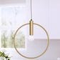 Zuo Modern Irenza Ceiling Lamp in Brass, , large