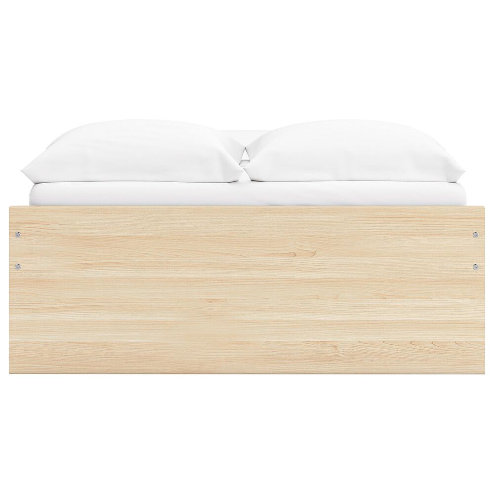 Ashley Onita Full Platform Bed with 1 Side Storage in Natural, , large