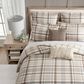 Levtex Spencer Plaid 3-Piece King/California King Comforter Set in Neutral, , large