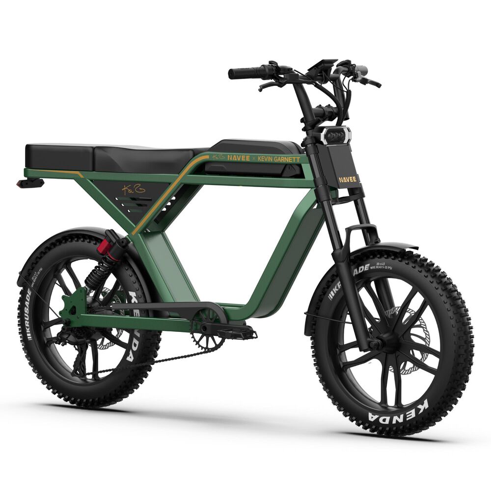 Navee KG05 Electric Bicycle in Green and Gold, , large