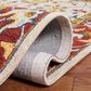 Safavieh Micro-Loop 4" x 6" Beige and Rust Area Rug, , large