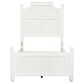 Samuel Lawrence Savannah Twin Poster Bed without Trundle in White, , large