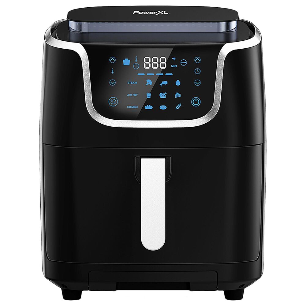 Power A 7 Qt. Steamer Air Fryer in Black, , large