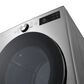LG 7.4 Cu. Ft. Smart Front Load Gas Dryer with TurboSteam in Graphite Steel, , large