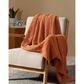 Sunday Citizen Snug Lap 48" x 60" Throw in Masala Orange, , large
