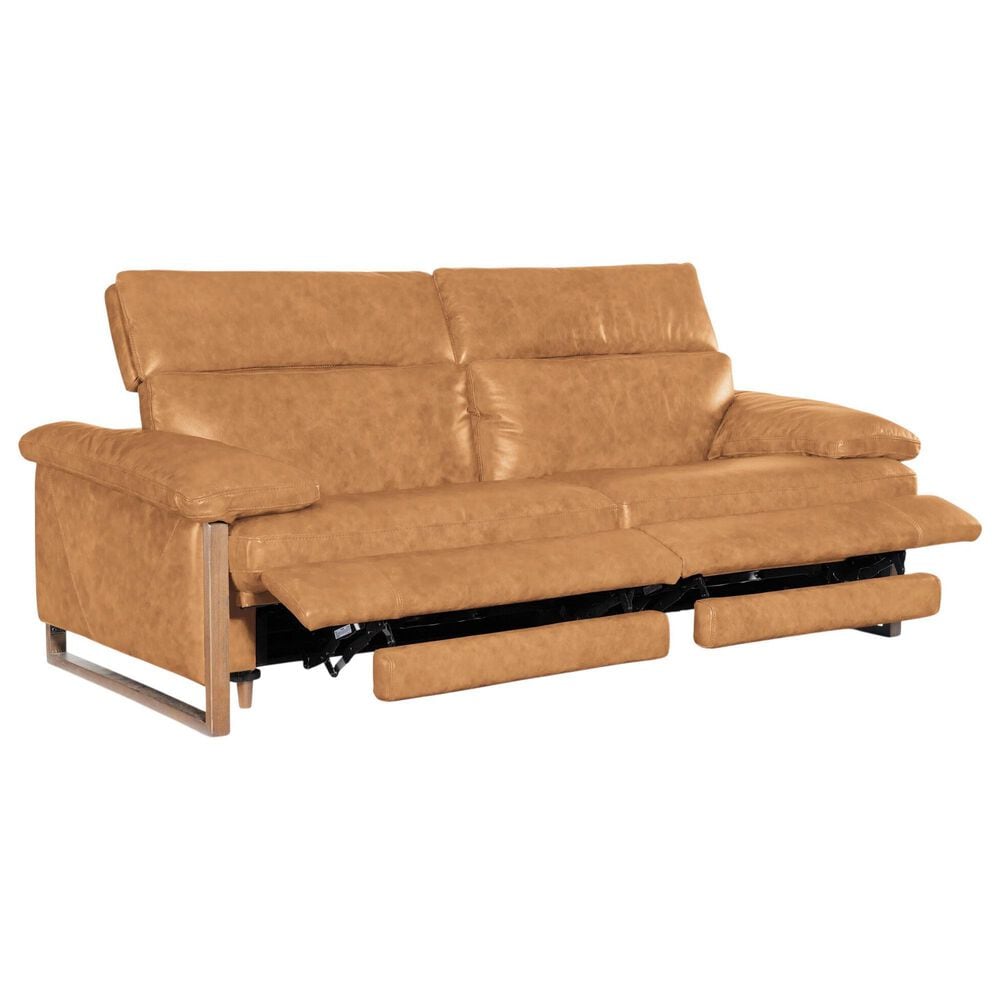 Hooker Furniture Jericho Power Reclining Sofa with Power Headrest in Dallas Toffee, , large