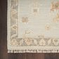 Nourison Whispers 9" x 12" Light Blue and Grey Area Rug, , large