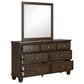 Ashley Danabrin 3-Piece Queen Panel Bed Set in Brownish Cherry, , large