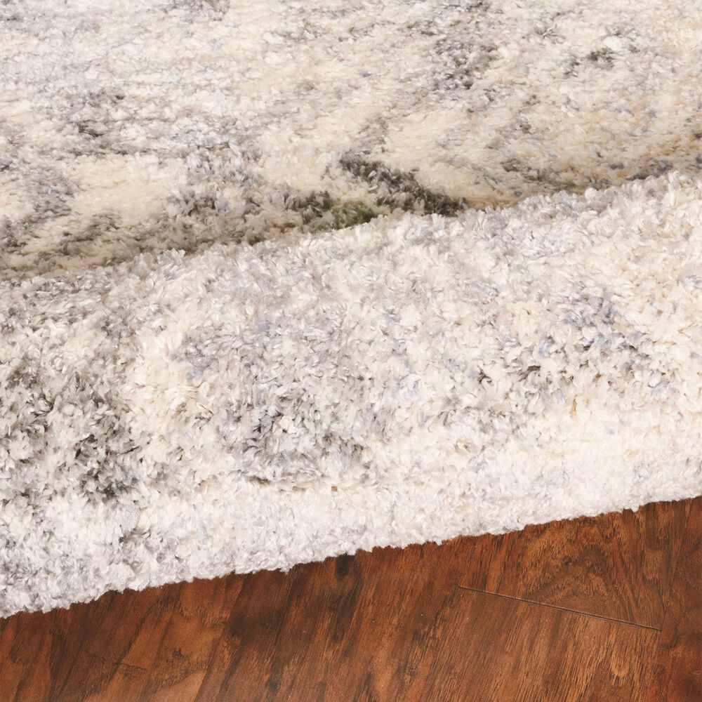 Kas Oriental Rugs Merino Vintage 3&#39;9&quot; x 5&#39;11&quot; Ivory and Grey Area Rug, , large
