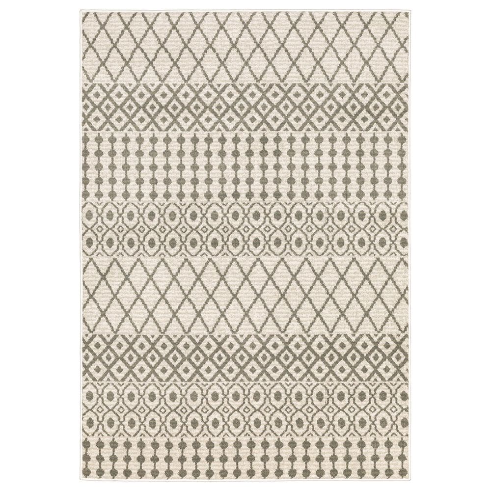 Oriental Weavers Georgia Southwest 717B0 7"10" x 10" Ivory Area Rug, , large