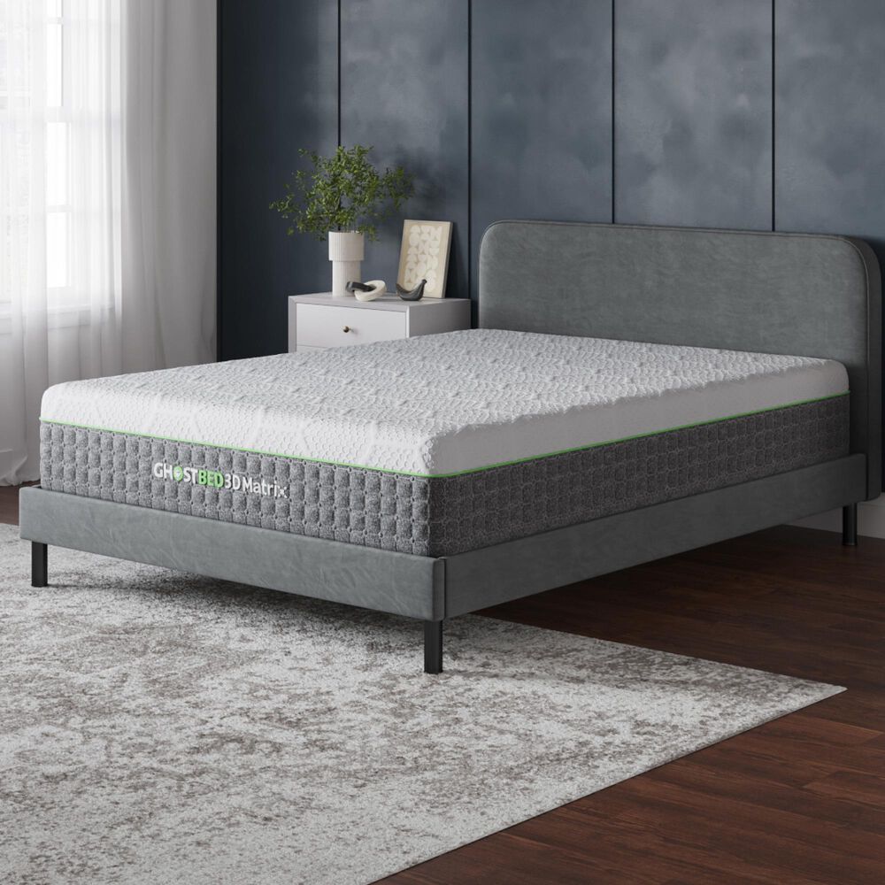 Hearth and Haven GhostBed 3D Matrix Medium Plush Hybrid Twin XL Mattress, , large