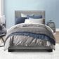 The Monday Company Twin Upholstered Bed in Gray, , large