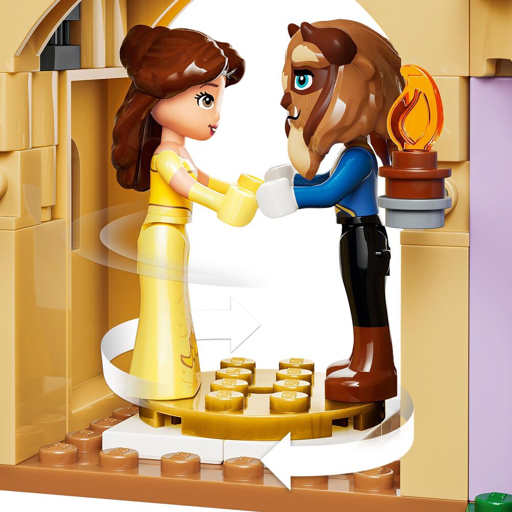 LEGO Disney Belle and the Beast's Enchanted Castle Building Set, , large