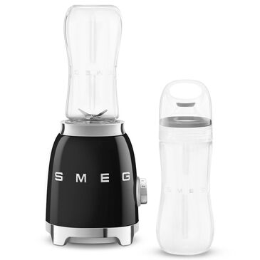 Smeg 2-Speed Personal Blender in Black and Chrome, , large