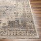 Surya Aida AAD-2307 2" x 2"11" Beige, Medium Gray, Tan, Ivory, Deep Teal and Charcoal Area Rug, , large