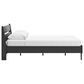 Ashley Socalle Queen Platform Bed in Matte Black, , large
