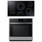 Samsung 2-Piece Kitchen Package with 36" Induction Cooktop and 30" Single Electric Wall Oven in Stainless Steel, , large