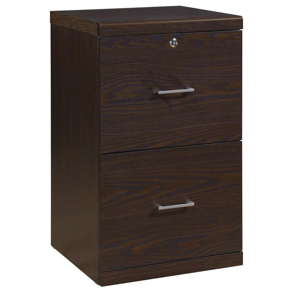 Valor Living Alpine 2-Drawer Vertical File Cabinet in Espresso, , large