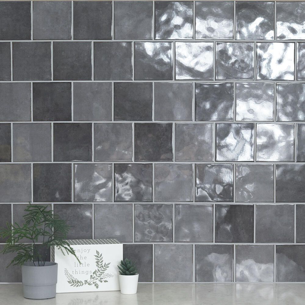 MS International Renzo Storm 5&quot; x 5&quot; Ceramic Tile, , large