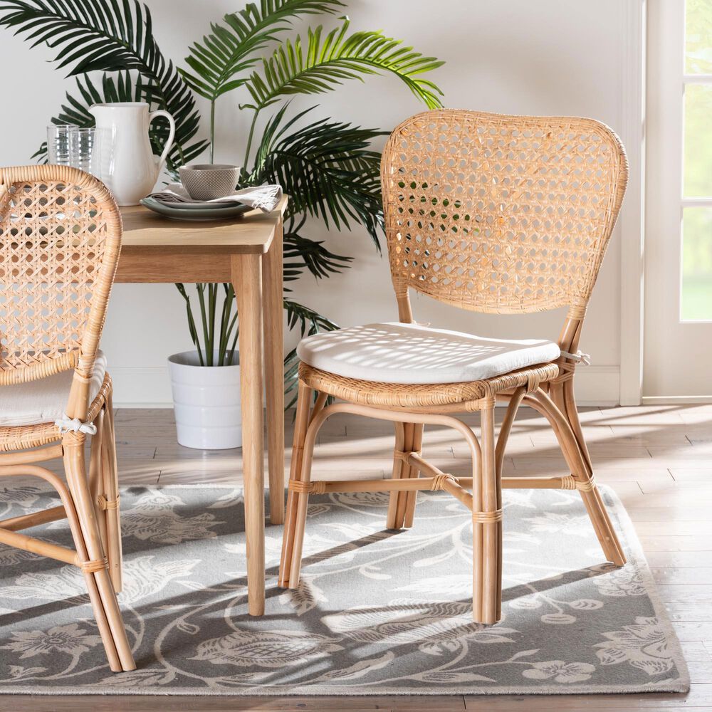Baxton Studio Nadira Side Chair in Natural Brown, , large