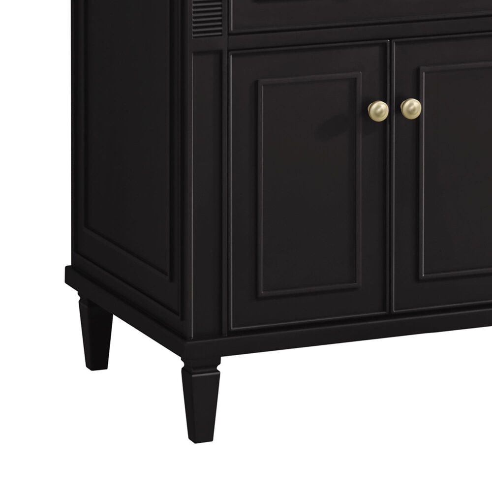 James Martin Vanities Lorelai 72&quot; Double Vanity in Black Onyx with 3 cm Charcoal Soapstone Quartz Top, , large