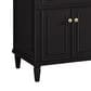 James Martin Vanities Lorelai 72" Double Vanity in Black Onyx with 3 cm Charcoal Soapstone Quartz Top, , large