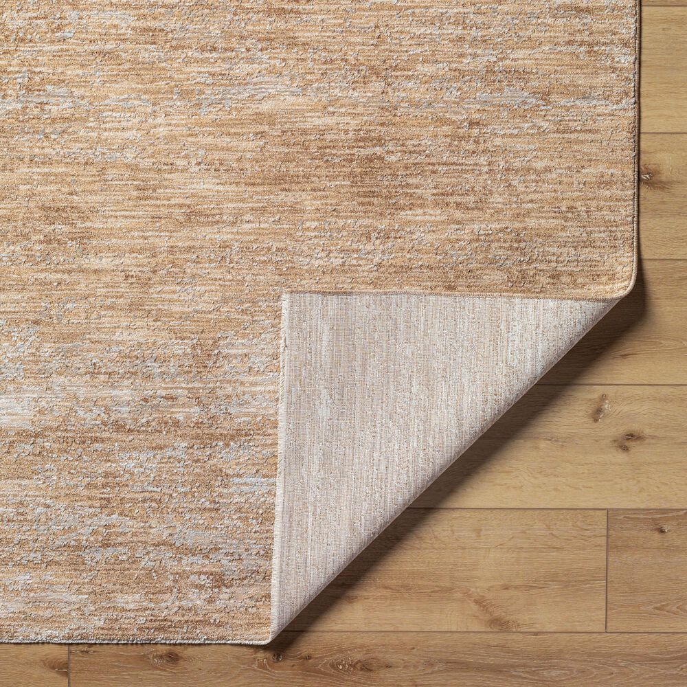 Surya Masterpiece MPC-2318 Medium Gray, Beige, Tan and Medium Brown 2&#39;7&quot; x 7&#39;3&quot; Runner, , large