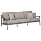 Ashley Ocean Beach Stationary Sofa with Cushions in Gray, , large
