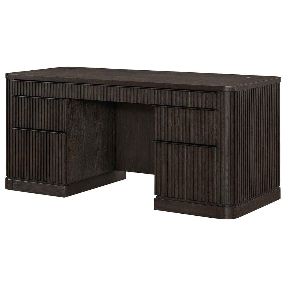Wycliff Bay Tulane 68" Executive Desk in Dark Chocolate, , large