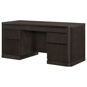 Wycliff Bay Tulane 68" Executive Desk in Dark Chocolate, , large