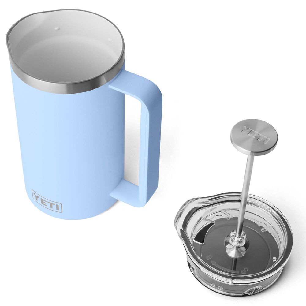 YETI Rambler 34 Oz French Press in Big Sky Blue, , large