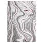 Safavieh Craft CFT819S 5"3" x 7"6" Grey and Wine Area Rug, , large